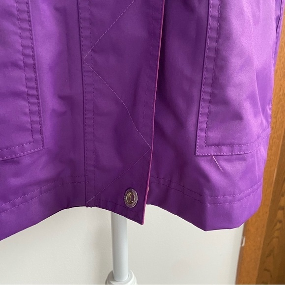 Womens Waterproof Hooded Olivia Jacket Size US 10Target Dry  UK 14 EU 42 Purple - Picture 7 of 16